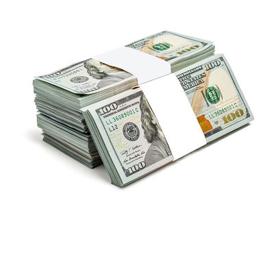 Yüksek kaliteli 150m Uzunluklu Kraft Kağıt Banknot Teypleri Para Bağlama Makineleri için Para Bağlama Malzemesi